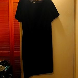 👗VINTAGE TALBOTS BLACK VELVET DRESS👗